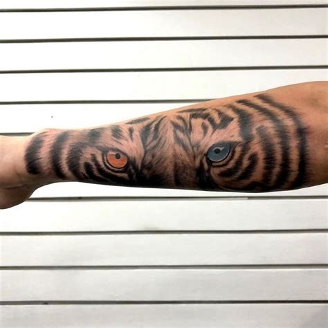 Tattoo • Подборка тату: Глаза тигра (41 фото)