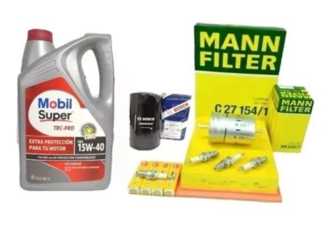 Kit Afinacion Golf Jetta A3 Motor 1 8 Aceite 15w40 Original Meses Sin