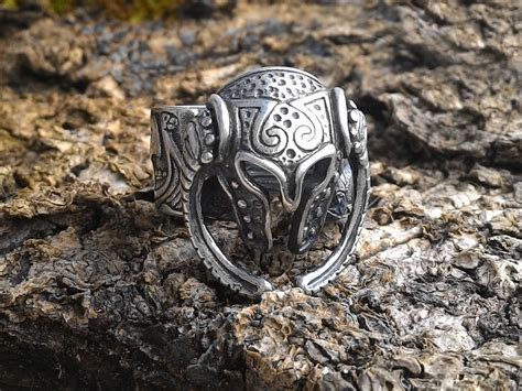 Thor Ring Viking Ring Norse Ring Scandinavian Ring Sterling Silver Ring