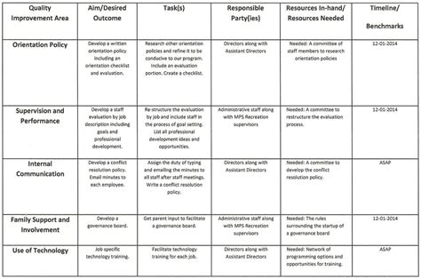 Program Administration Scale Action Plan Karen Rosio