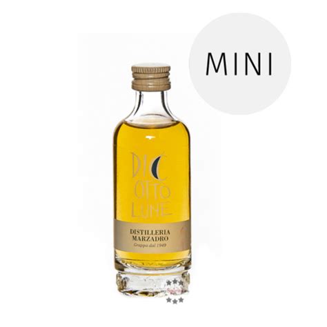 Marzadro Grappa Stravecchia Le Diciotto Lune Miniatur