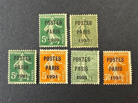 France Y T Pre Cancelled 24 29 Semeuses Postes Paris Catawiki