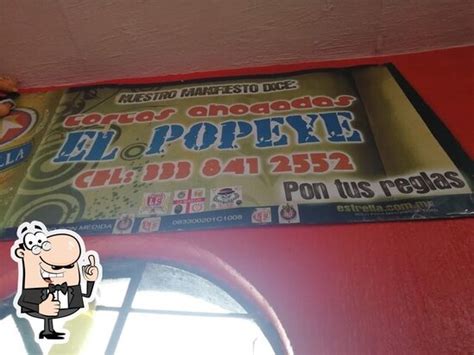 Restaurante Tortas Ahogadas El Popeye Guadalajara Mezquite