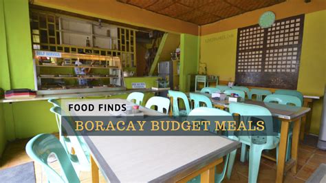 Boracay Budget Meal Guide - iWander. iExperience. iKwento