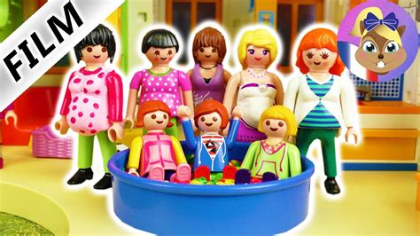 Film Playmobil Fran Ais Femmes Enceintes Au Jardin D Enfants Soleil