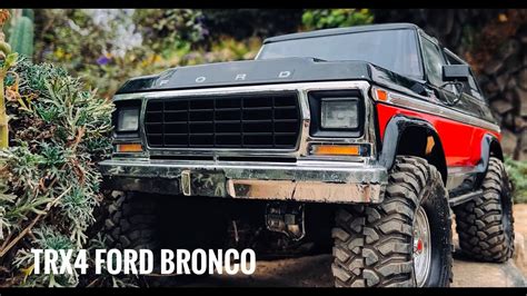 Trx4 Ford Bronco 79 Trail Youtube