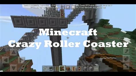 Minecraft Crazy Roller Coaster Walkthrough YouTube