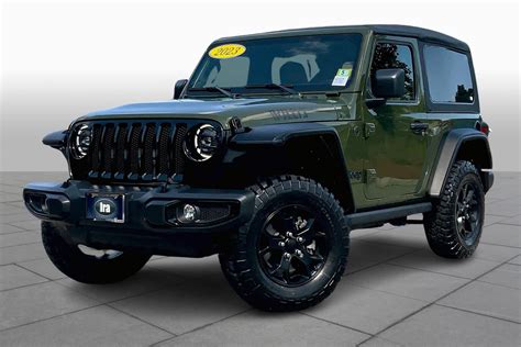 Jeep Wrangler 2 Door Green