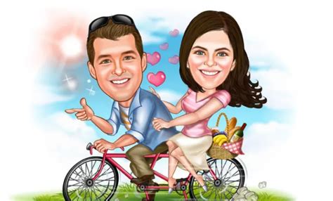 Cartoon Portrait Design Caricature Yourself From Picture Fiverr Artofit