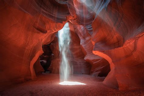 Light Beams Ghosts Phantoms Light Cones Slot Canyon Antelope