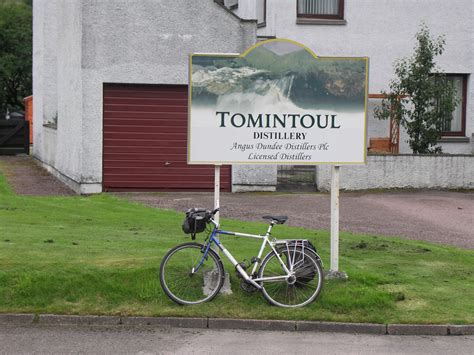 Tomintoul Distillery - Whisky Cyclist