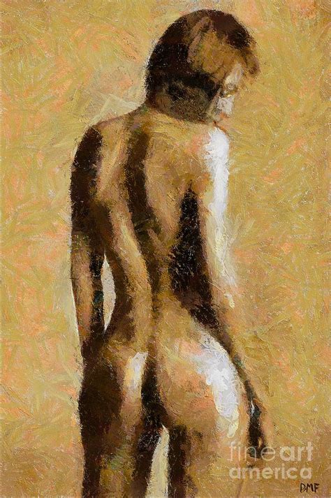 Standing Nude Painting By Dragica Micki Fortuna Fine Art America