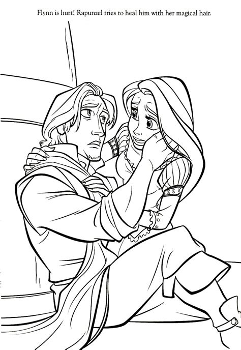 Rapunzel Coloring Pages