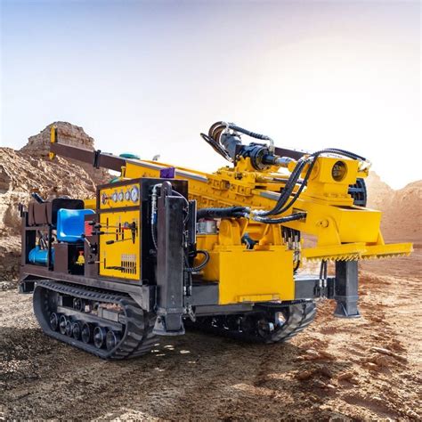 High Efficiency Drill Depth M Crawler Full Hydraulic Powerfull Head