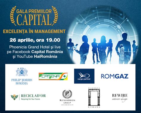 Cei mai buni manageri din România vor fi premiați la Gala Capital