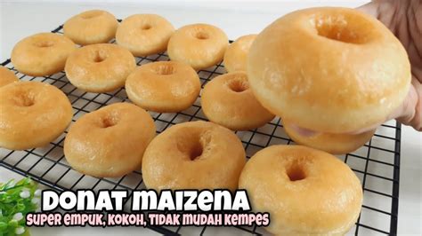 Resep Donat Maizena Super Lembut Dan Empuk Kokoh Tidak Mudah Kempes