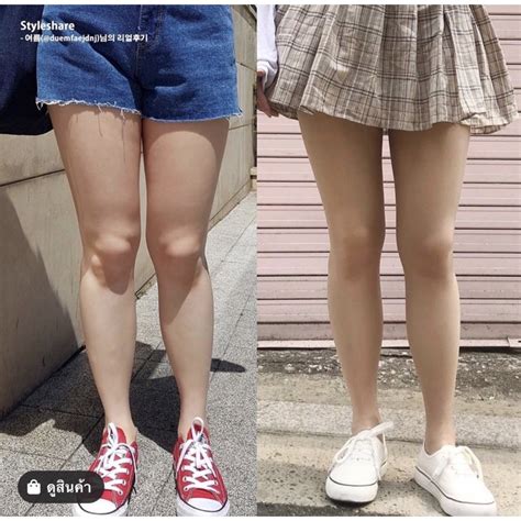 Flaseek ถงนองขาเรยว ลด kg ส Nude เหมาะกบคนผวขาว ผวขาวเหลอง malinbeautystore ThaiPick