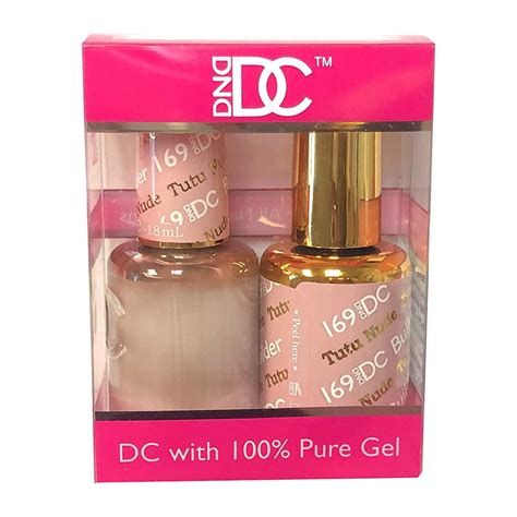 DND DC Duo Soak Off Gel Matching Nail Polish Tutu Nude Walmart