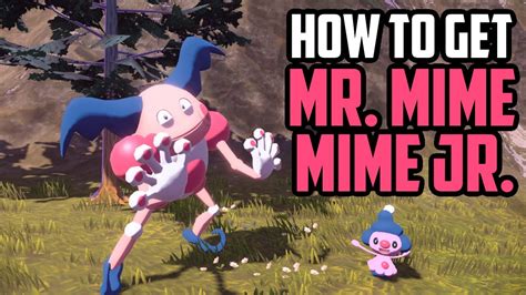 How To Catch Mime Jr Mr Mime Pok Mon Legends Arceus Youtube