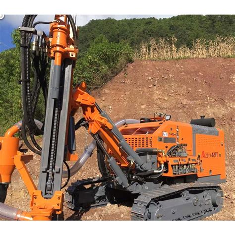 60 120 Rpm Zgyx 421ta Zega Integrated DTH Drill Rig Mining Machine Rig