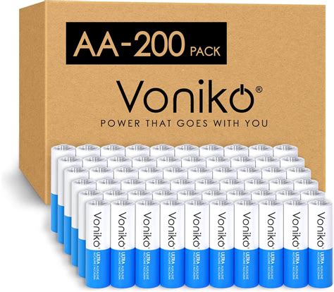 Amazon Voniko Premium Grade Aa Batteries Pack Alkaline