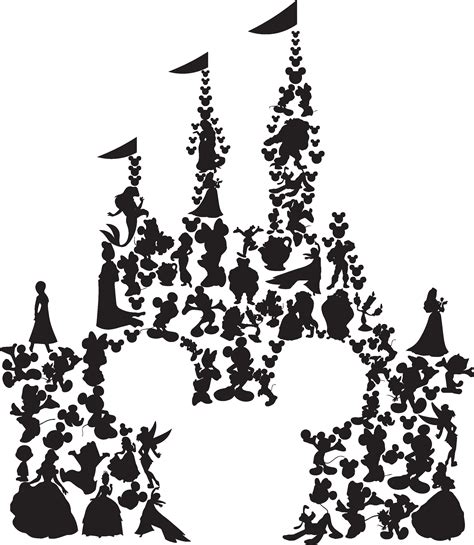 Mickey Mouse Castle Head Svg Disney Mickey Mouse Svg Micke Inspire