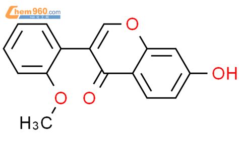 63909 40 07 Hydroxy 3 2 Methoxyphenyl 4h Chromen 4 One化学式、结构式、分子式