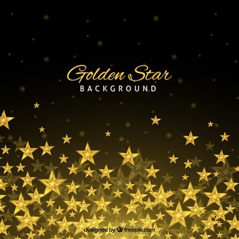 Free Vector Luxury Star Background