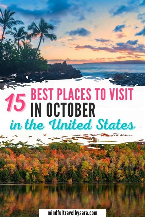 Best Places To Visit In October In The Usa In