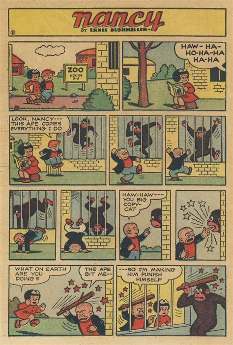 Four Color Shadows Nancy Ernie Bushmiller 1953