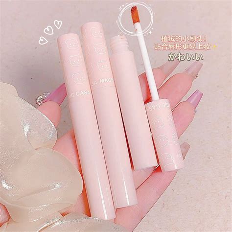 CAPPUVINI Crystal Mirror Lip Gloss Nude Lip Tint Long Lasting