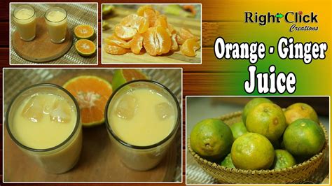 Orange Ginger Juice Recipe How To Make Orange Ginger Juice Orange