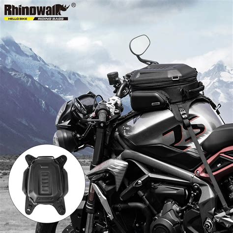 Rhinowalk Bolsa R Gida Para Tanque De Motocicleta Mochila Con Cubierta