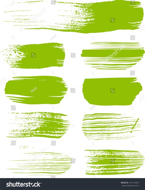 Green Brush Strokes The Perfect Backdrop For Your Text Or Cool