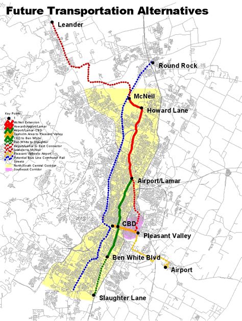 Austin Metro Map