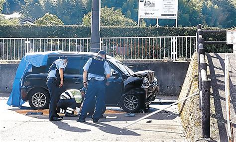 壁に車衝突、60代男性死亡 七尾の駐車場 47news（よんななニュース）