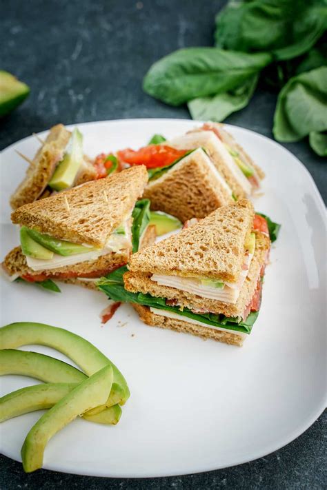 Turkey Bacon Avocado Club Picnic Tale