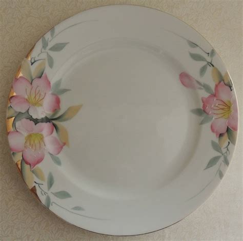 Vintage Noritake Azalea Pattern Hand Painted Dinner Plate Made Etsy