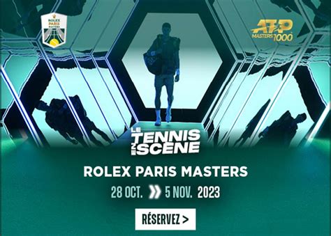 Rolex Paris Masters 2024 Billetterie Bill Marjie