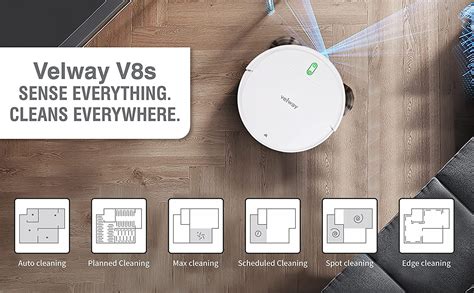 Smart Robotic Vacuum Cleaner With Wifi Alexa And Google Connected