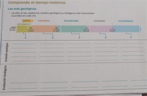 Las Eras Geologicas Linea De Tiempo Brainly Lat Hot Sex Picture