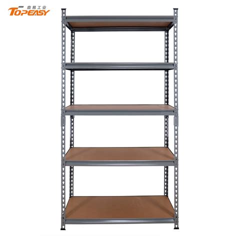 Light Duty Garage Storage Metal Boltless Rivet Stacking Shelving Rack