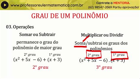 Polinômio Grau YouTube