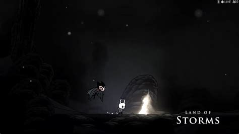 Hollow Knight Godmaster Secret Area Land Of Storms Youtube