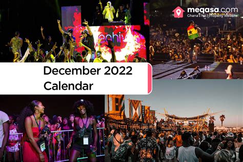 December 2022 Event Calendar - Meqasa Blog