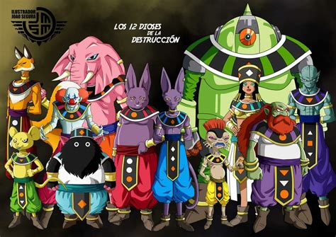 Niveles De Poder De Los Dioses De La Destrucci N Dragon Ball