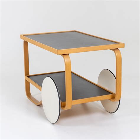 Model 901 Tea Trolley By Alvar Aalto For Artek 1990s For Sale At Pamono