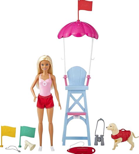 Amazon Lowest Price Barbie Lifeguard Playset Blonde Doll In