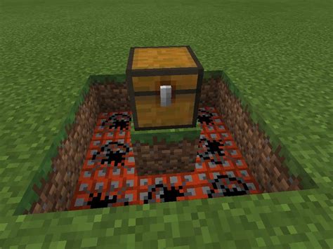 How To Make A Trapped Chest In Minecraft