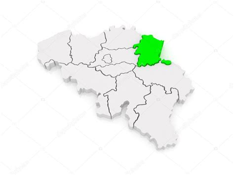 Map Of Limburg Belgium — Stock Photo © Tatiana53 49829759
